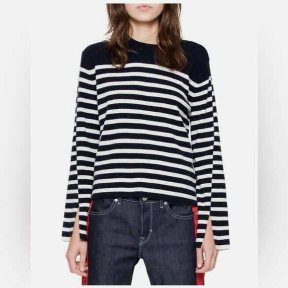 Zadig & Voltaire Delly LC Stripes
Women's Sweater S Marine Blue Pullover - Picture 1 of 9